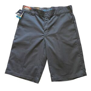 Dickies Flex Gray Utility Crew Work Shorts Cooling Temp-IQ Active Waist, size 36